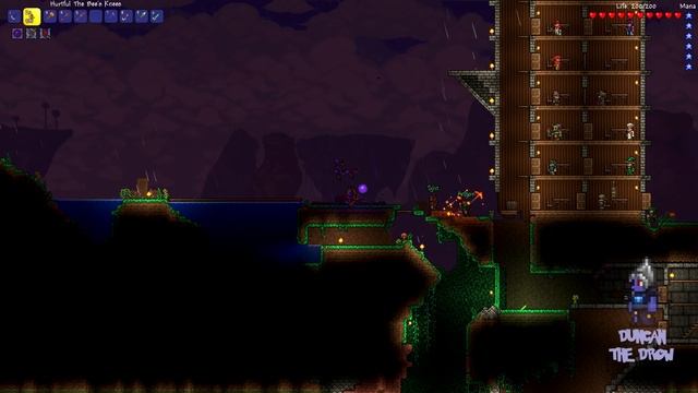Terraria #44 - Duncan's PC Gets Attacked By Bees смотреть онлайн