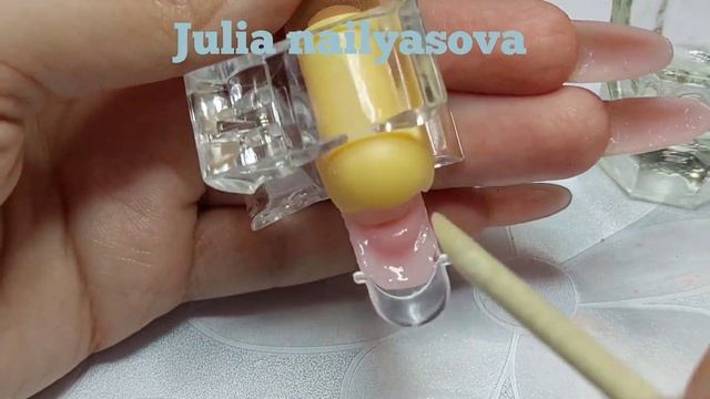 Наращивание ногтей ВЕРХНИМИ ФОРМАМИ абсолютно без опила с ПРИЩЕПКОЙ ???? Зачем это отверстие? смотреть онлайн