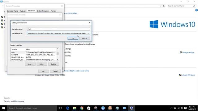 Java for Software Testers Tutorial #04 Setup Environment Variable for JAVA for Windows смотреть онлайн