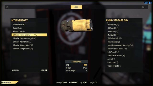 Fallout 76 PTS - From Ammo Storage Box with Love💚! The Best Feature of the Next update. смотреть онлайн