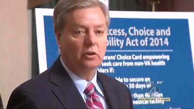 Graham Discusses 2014 Veterans' Access to Care Act смотреть онлайн