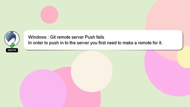 Windows : Git remote server Push fails смотреть онлайн