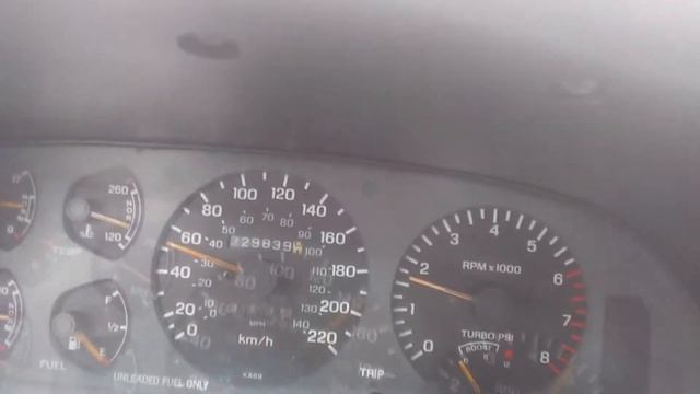 Ford Probe GT Turbo 2.2 1991 147cv acceleration смотреть онлайн