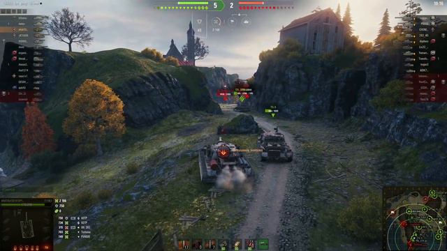 Честный Обзор! Танк Т110 Е3 в игре World of Tanks. Опасный Американец! смотреть онлайн