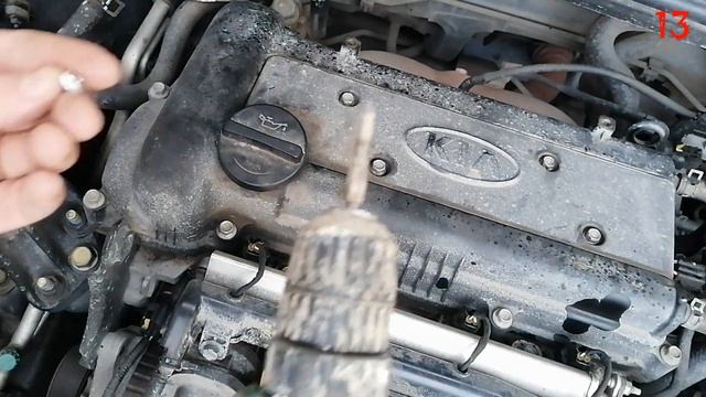 как открутить сорванную маслозаливную крышку на киа рио смотреть онлайн
