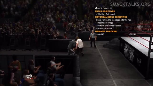 WWE '13 Mankind #5: I Quit Match - The Rock vs. Mankind (Royal Rumble 1999) смотреть онлайн