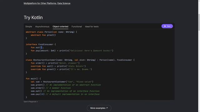 Обзор на сайт Kotlin смотреть онлайн