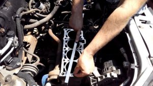 Проверка плоскости блока . Линейкой LICOTA и щупом 0,5 СОТЫХ .