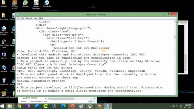 Git merge with example (Hindi) смотреть онлайн
