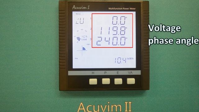 How to Read Unbalance and Phase Angle from Acuvim II Multifunction Power Meters by Accuenergy смотреть онлайн