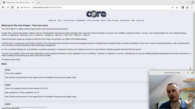 Building custom tiny core linux - PART 1 - burning installation ISO смотреть онлайн