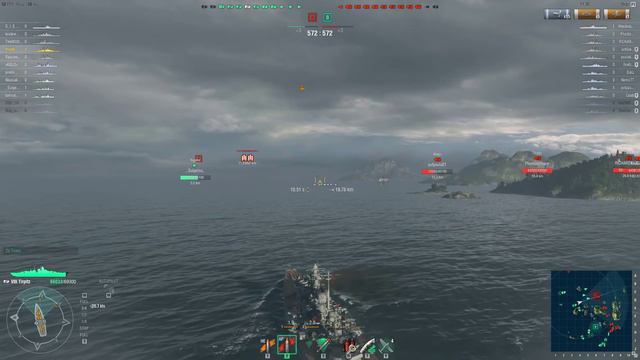 World of Warships - Tirpitz Battleship - Much Citadels смотреть онлайн