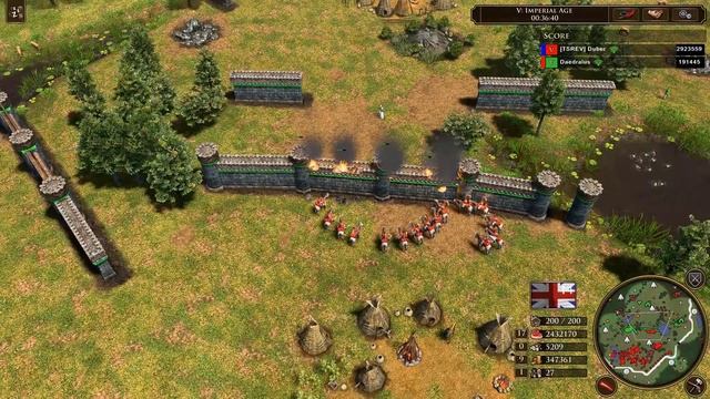 WALLS DO NOT WORK ANYMORE!!!! WHAT IS THIS?!?!?! Age of Empires 3: Definitive Edition смотреть онлайн
