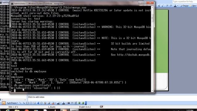 mongodb tutorials windows - basic crud operations in mongodb смотреть онлайн