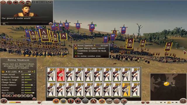 Rome Total War 2 Part One Spartan Ambush