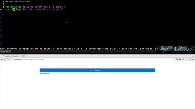 04 Running Server Scripts through Web UI смотреть онлайн