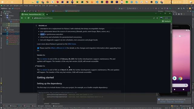 #92 Android Kotlin Development 2022 [Arabic] | Install RXJava смотреть онлайн