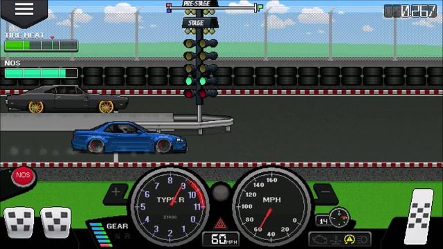 Pixel Car Racer | 2250HP RB26 R34 GTR Drag Tune | 6.3 Second 1/4Mile! смотреть онлайн