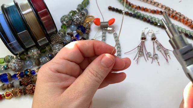 Czech Glass Cathedral Cut Beads Bracelet - Learn How to Make Your Own Wire Connector смотреть онлайн