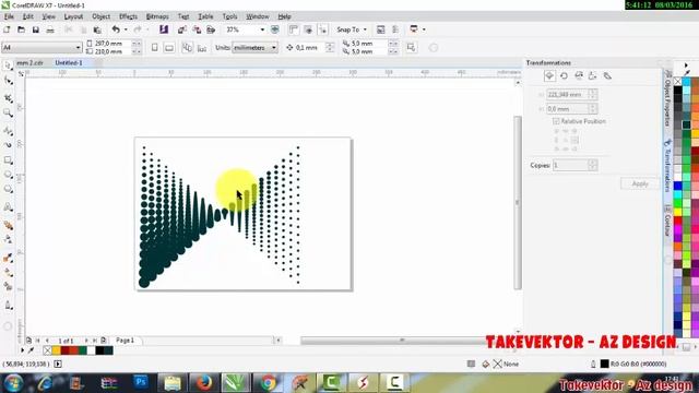 Cara Membuat Halftone Di Corel Draw By Takevektor