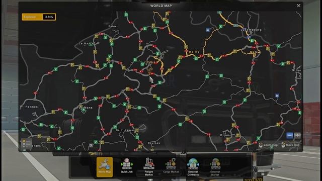 ETS2 1.44 Map Combo Updated Added AZGE + Road To Asia 1.3.1 смотреть онлайн