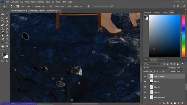 Let's photoshop with me! 《Saturnz Barz Cosplay》 смотреть онлайн