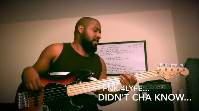 Fender Deluxe Active Jazz V 5 String Bass - (Erykah Badu) - DIDN'T CHA KNOW смотреть онлайн