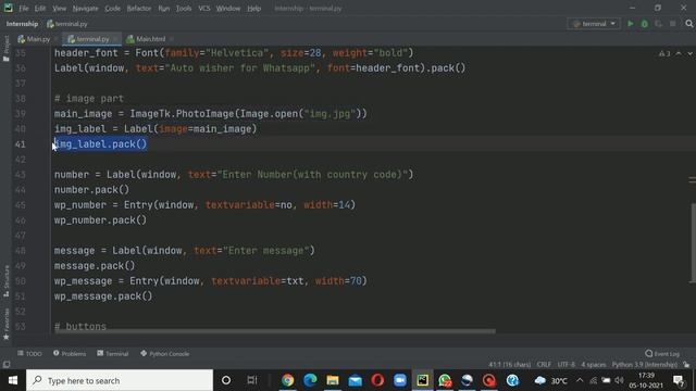 The Intern Academy--20°C Monsoon Internship Program--Task 2--Python Projects--Whatsapp Auto wisher смотреть онлайн