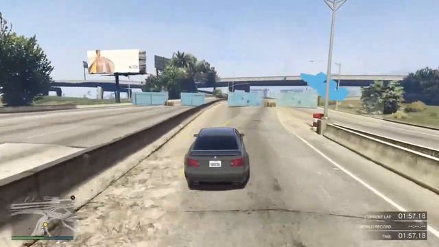 GTA 5 Online Race - Fly Over - Baggins International - Benefactor Schwartzer - (PS4 & Xbox) смотреть онлайн