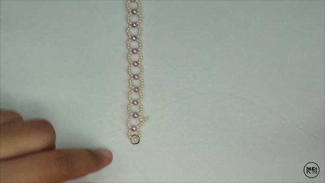 How to Make Seed Beads Bracelet with Pearl Beads | Beaded Bracelet Tutorial смотреть онлайн
