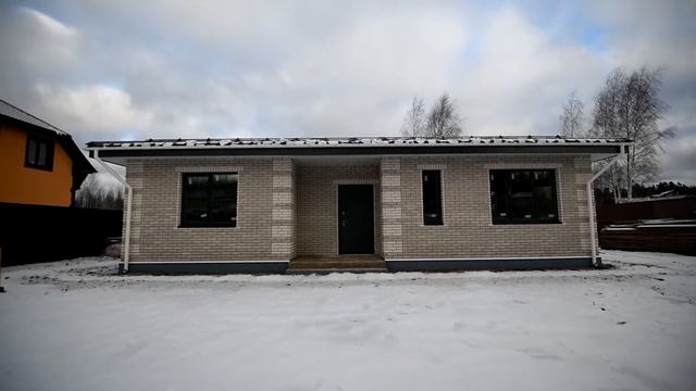 Обзор кирпичного дома, деревня Кабаново смотреть онлайн