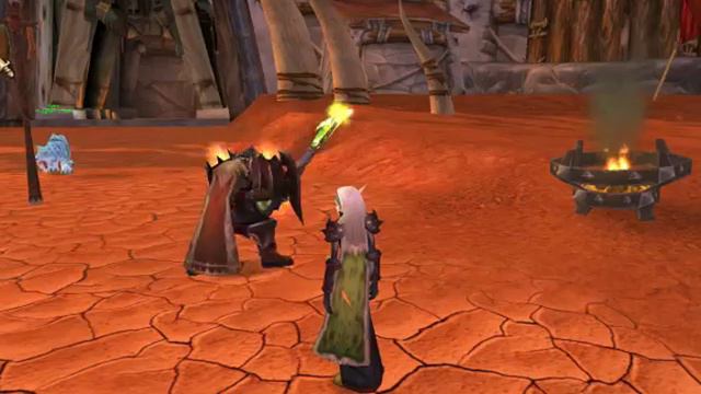 WoW - Warrior spinning @ Durotar смотреть онлайн