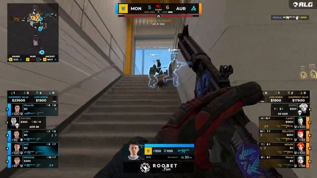 [ENG] Aurora vs Monte @Map2 | Roobet Cup 2023 | 1 November 2023 смотреть онлайн