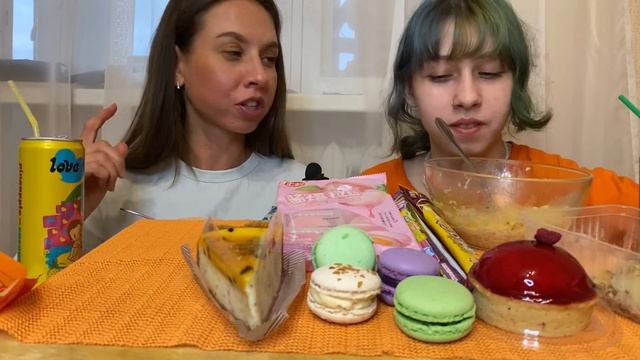 Самый долгожданный мукбанг.?Мукбанг с лапшой,блинчиками и сладостями ?