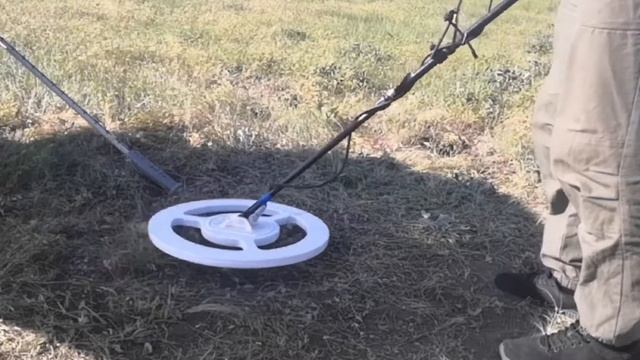 Тест Катушки МОНО Спиральная 20" для minelab GPX 3500-5000 x-coil spiral смотреть онлайн