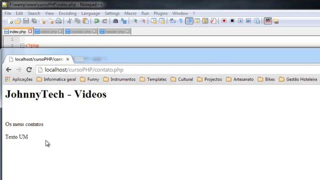 Tutorial PHP para iniciantes - 21 ( Include e Require Continuação) смотреть онлайн