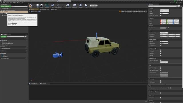 Автомобиль в игру (UE4)