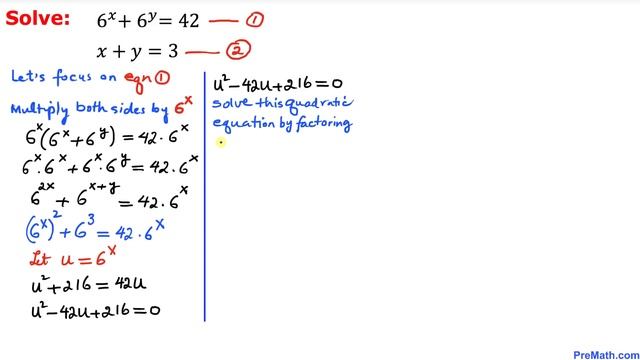 Solve this System of Equations Involving Exponents: Quick & Easy Tutorial смотреть онлайн