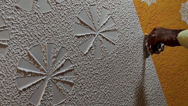 Soft pattern roller || Roller se design bnane ka tariqa || Flower roller || 3d wallpaper смотреть онлайн