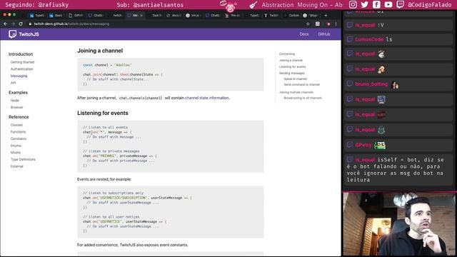 Aprendendo Typescript - Criando um BOT para usar API do GIPHY no Twitch смотреть онлайн