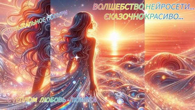 Волшебство Нейросети. Сказочно Красиво.Музыкальное Попури.С теплом ЛюМиСа.mp4