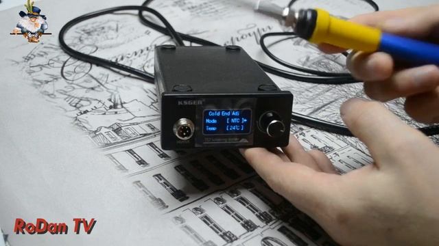 KSGER Паяльная станция Т12.STM32 v2.01 soldering station. смотреть онлайн
