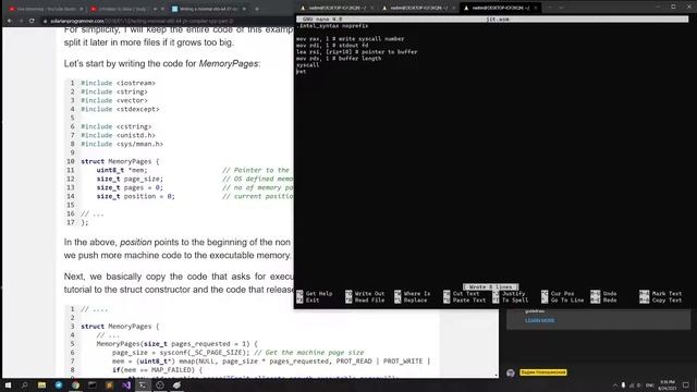 Пишем игрушечный JIT-компилятор на Си. Часть 2 смотреть онлайн