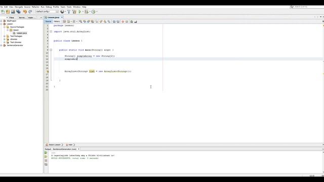 Java alapismeretek 24. Tömb vs. ArrayList смотреть онлайн