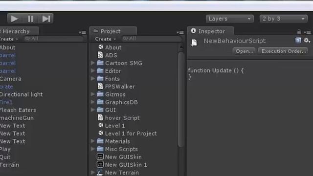 How to add prewritten script in unity3D смотреть онлайн
