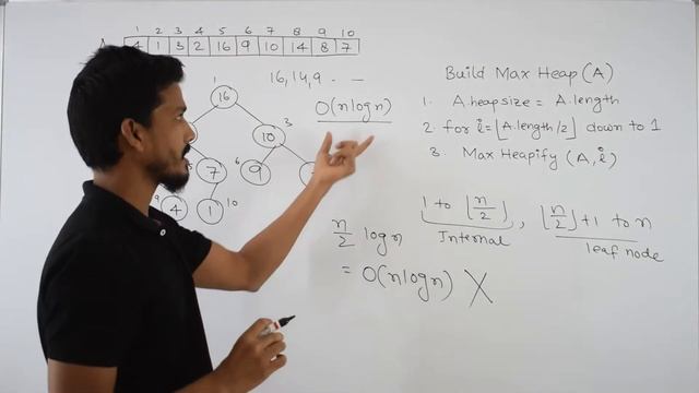 Build Max Heap | Build Max Heap Time Complexity | Heap | GATECSE | DAA смотреть онлайн
