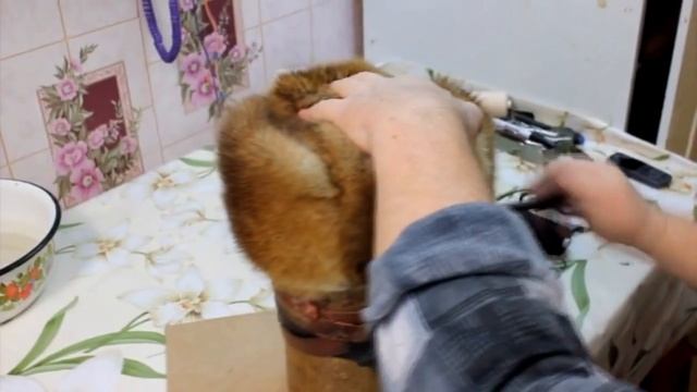 Пошив шапок. Деревянная колода. Утюжка шапки смотреть онлайн