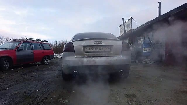 Выхлоп ауди а4 б6
