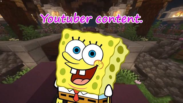 Spongebob becomes a PNG Minecraft Youtuber смотреть онлайн
