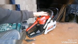 Бензопила не заводится на горячую,спасибо Стальному Жуку.